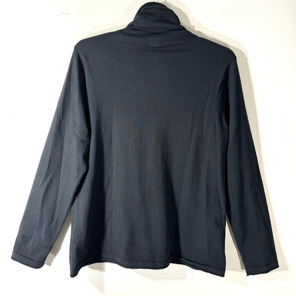 Duluth Trading S’no Sweat Turtleneck Sweater in Black - Picture 6 of 8